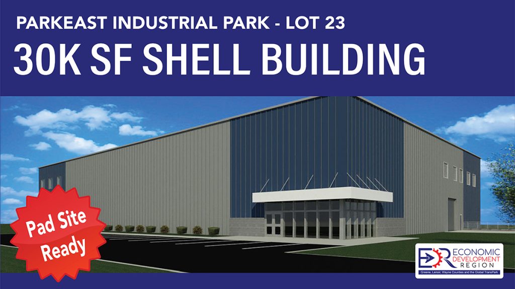ParkEast Lot 23 - 30,000 sf Shell Building