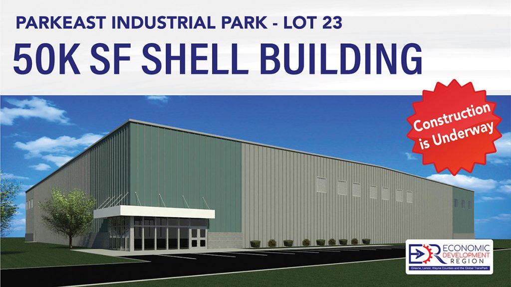 ParkEast Lot 23 - 50,000 sf Shell Building