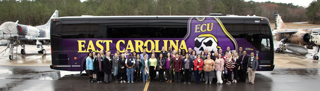 East Carolina University Instructors Tour North Carolina Global TransPark