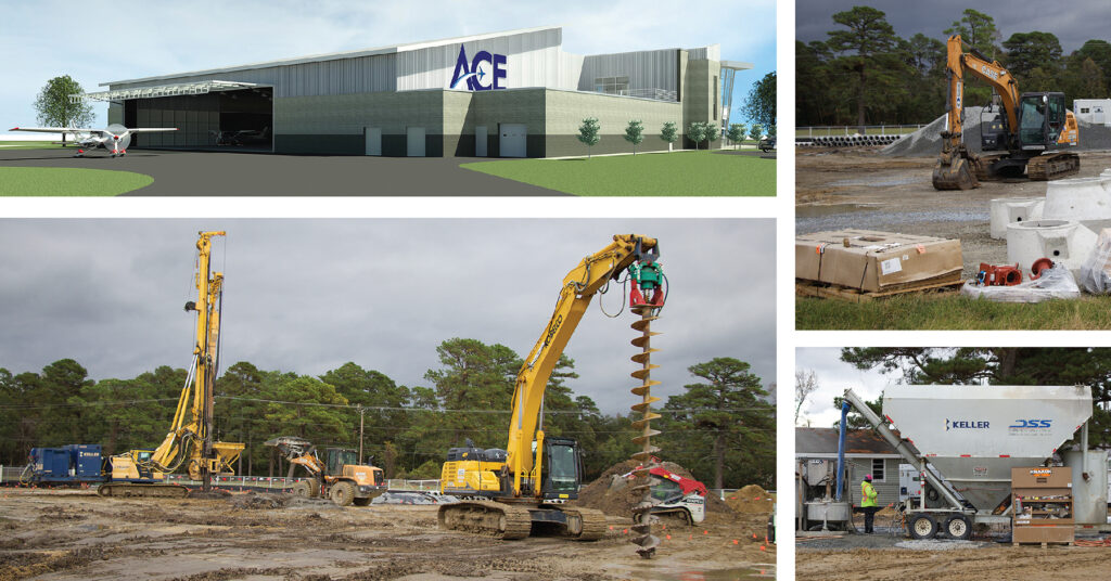 Site Work Progresses on Aviation Center for Excellence - NC Global TransPark